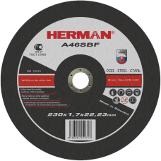HERMAN 230x1.7x22.2 Vágókorong acél
